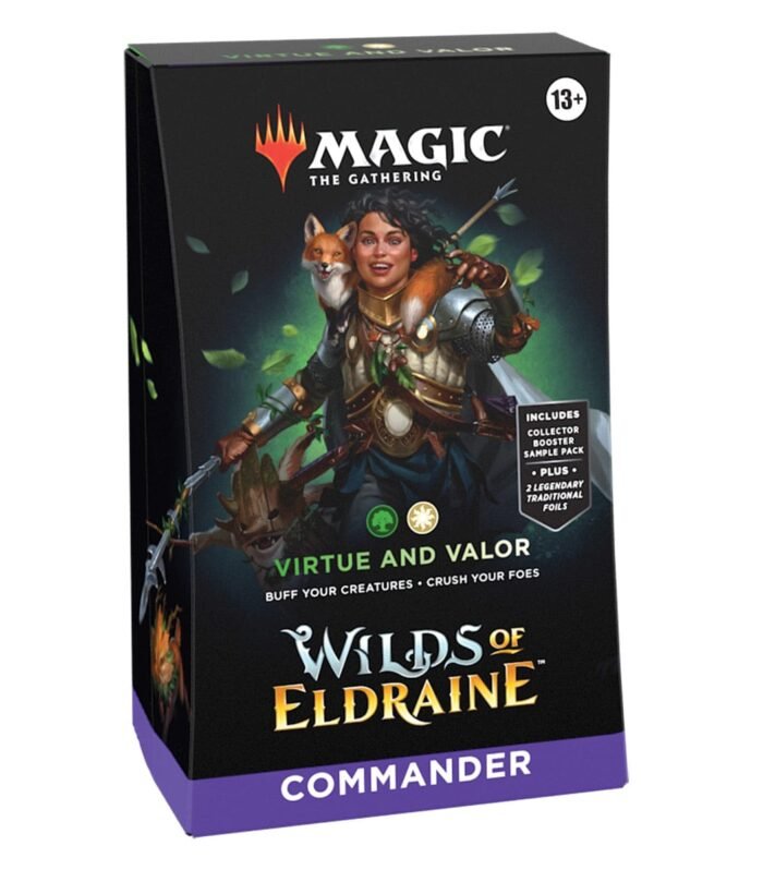 Magic: The Gathering - Wilds of Eldraine - Virtue and Valor - Commander Deck image 0