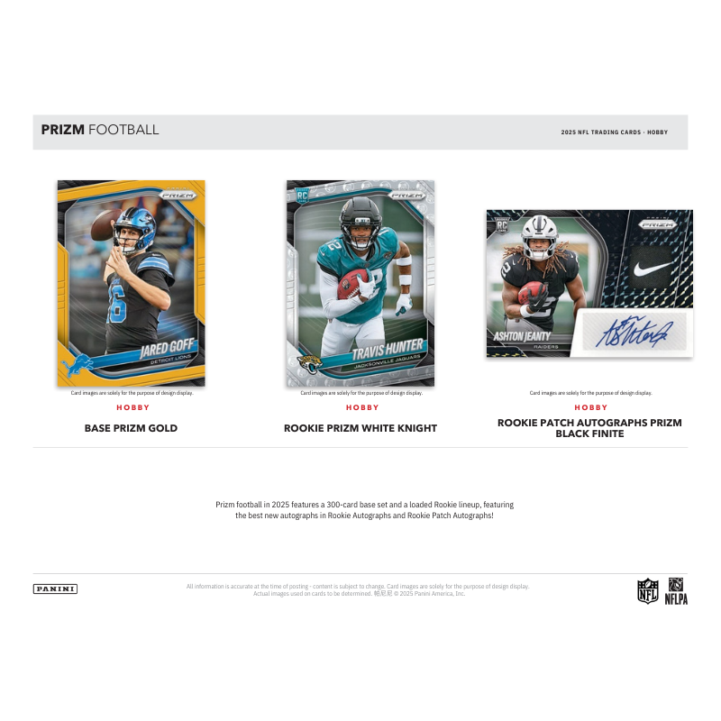 2025 Panini Prizm Football Hobby Box image 2